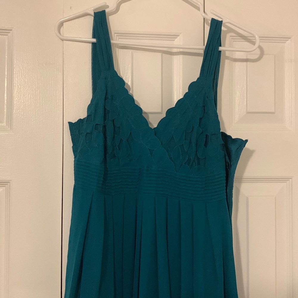 Dress. Beautiful for a wedding reception!